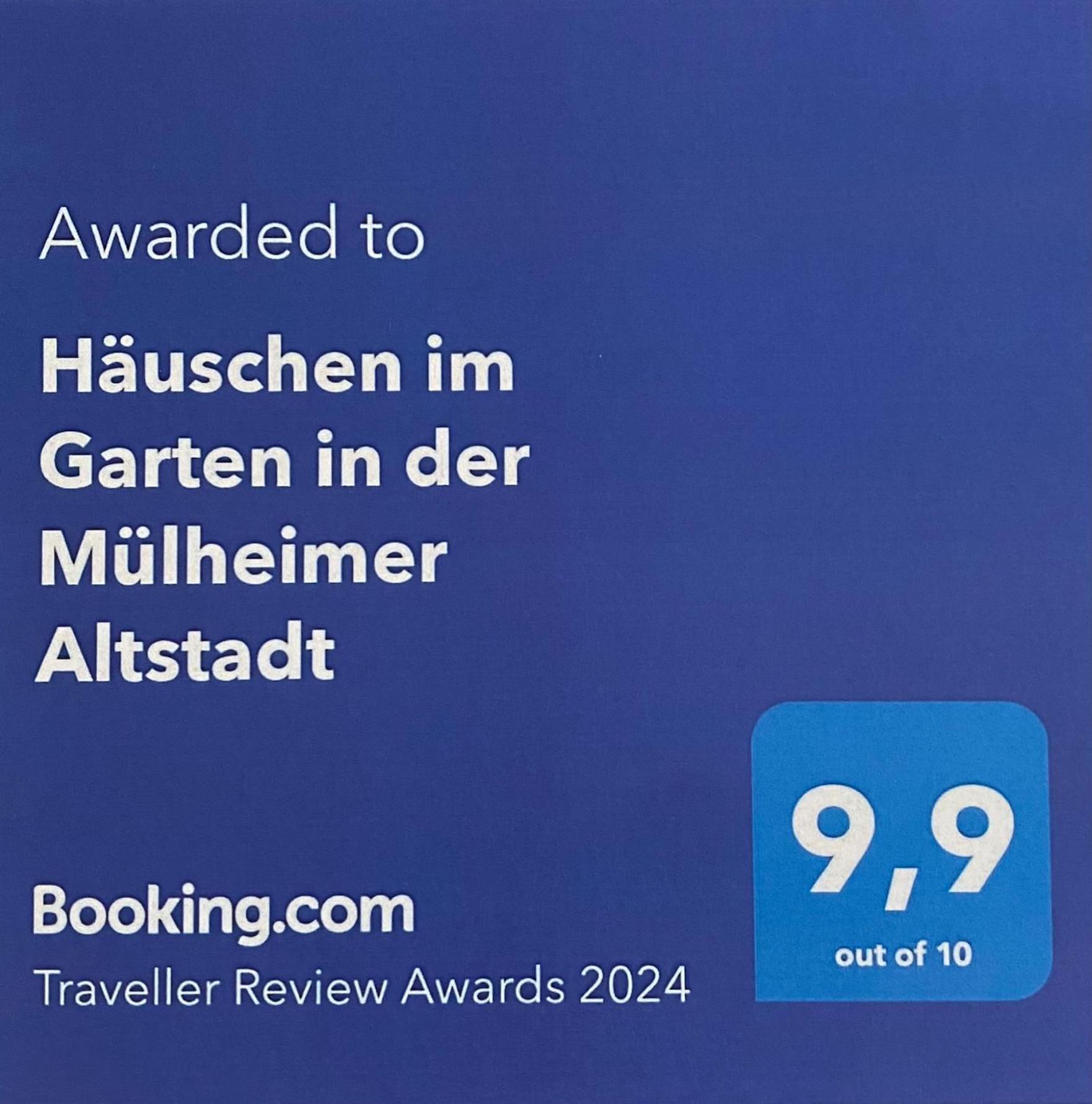 Haeuschen Im Garten In Der Muelheimer Altstadt มึลไฮม์ อันแดร์ รัวร์ ภายนอก รูปภาพ